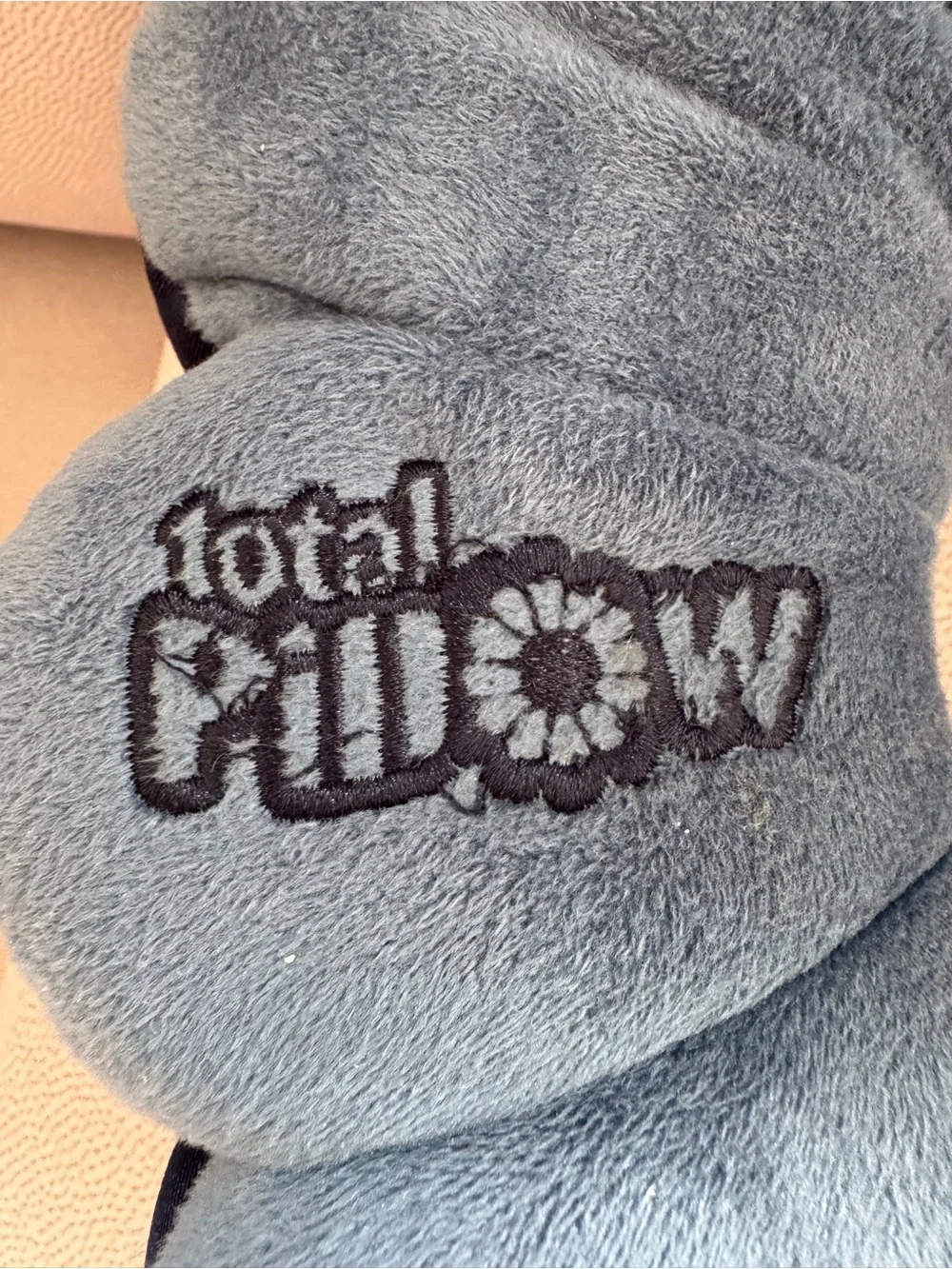 Blue Flower Neck Support Pillow